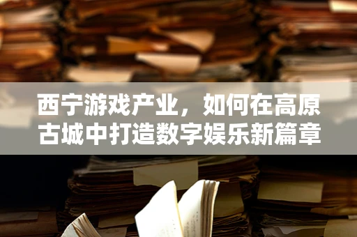 西宁游戏产业，如何在高原古城中打造数字娱乐新篇章？