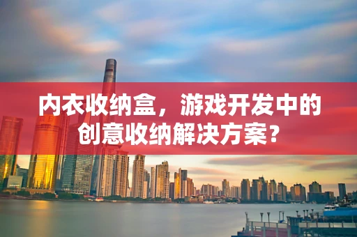 内衣收纳盒，游戏开发中的创意收纳解决方案？