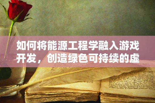 如何将能源工程学融入游戏开发，创造绿色可持续的虚拟世界？