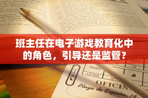 班主任在电子游戏教育化中的角色，引导还是监管？