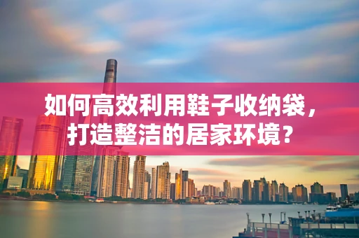 如何高效利用鞋子收纳袋，打造整洁的居家环境？