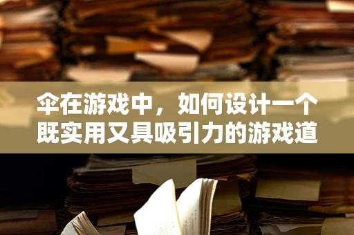 伞在游戏中，如何设计一个既实用又具吸引力的游戏道具？