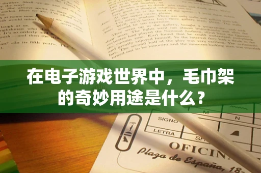 在电子游戏世界中，毛巾架的奇妙用途是什么？