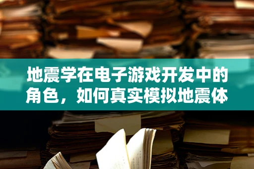 地震学在电子游戏开发中的角色，如何真实模拟地震体验？