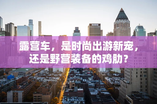 露营车，是时尚出游新宠，还是野营装备的鸡肋？