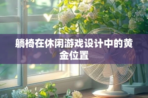 躺椅在休闲游戏设计中的黄金位置