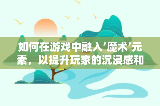 如何在游戏中融入‘魔术’元素，以提升玩家的沉浸感和探索乐趣？