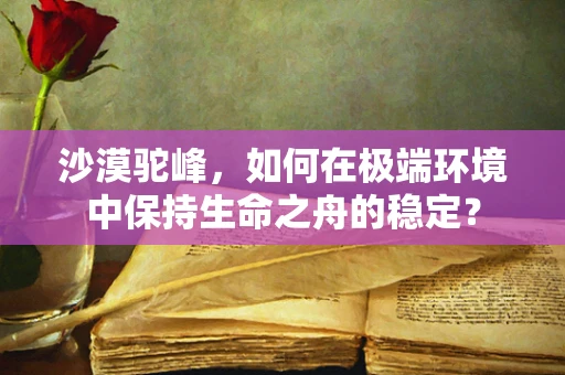 沙漠驼峰，如何在极端环境中保持生命之舟的稳定？