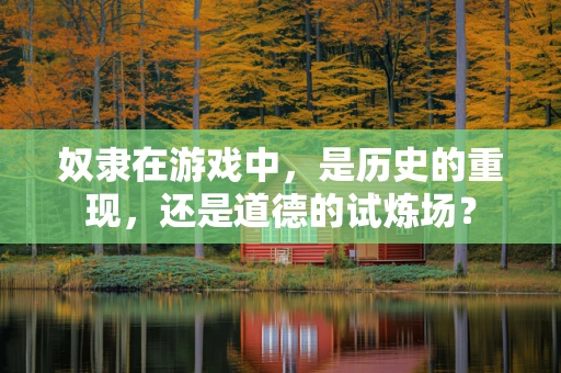 奴隶在游戏中，是历史的重现，还是道德的试炼场？