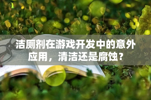 洁厕剂在游戏开发中的意外应用，清洁还是腐蚀？