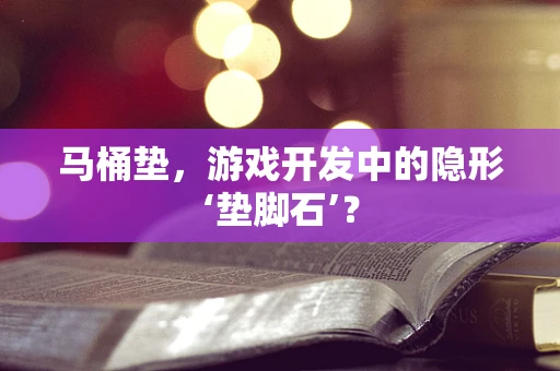 马桶垫，游戏开发中的隐形‘垫脚石’？