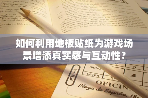 如何利用地板贴纸为游戏场景增添真实感与互动性？