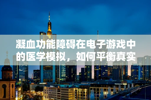 凝血功能障碍在电子游戏中的医学模拟，如何平衡真实性与游戏体验？