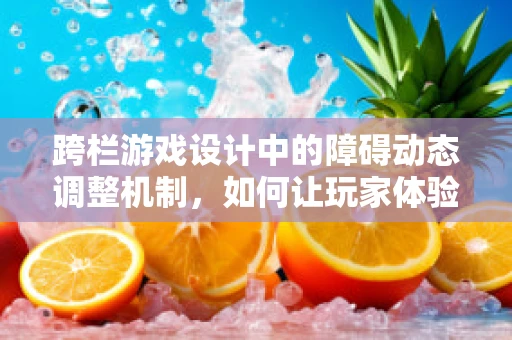 跨栏游戏设计中的障碍动态调整机制，如何让玩家体验更真实？