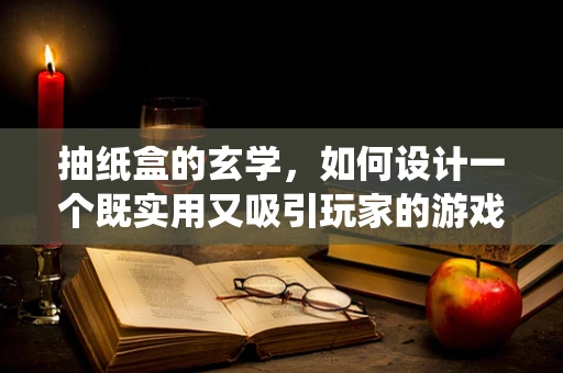 抽纸盒的玄学，如何设计一个既实用又吸引玩家的游戏内道具抽取系统？