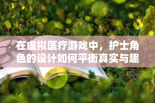 在虚拟医疗游戏中，护士角色的设计如何平衡真实与趣味性？