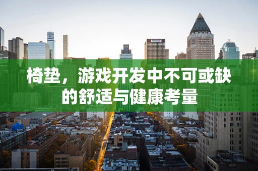 椅垫，游戏开发中不可或缺的舒适与健康考量