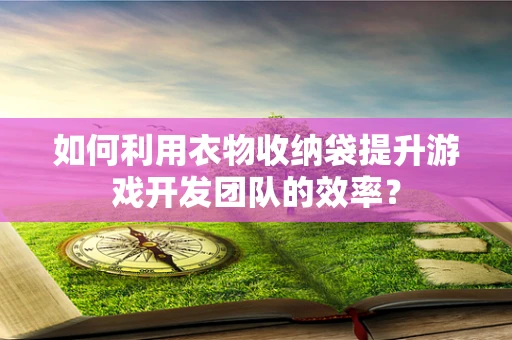 如何利用衣物收纳袋提升游戏开发团队的效率？