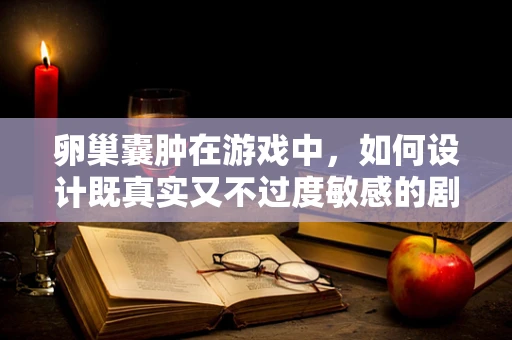 卵巢囊肿在游戏中，如何设计既真实又不过度敏感的剧情？