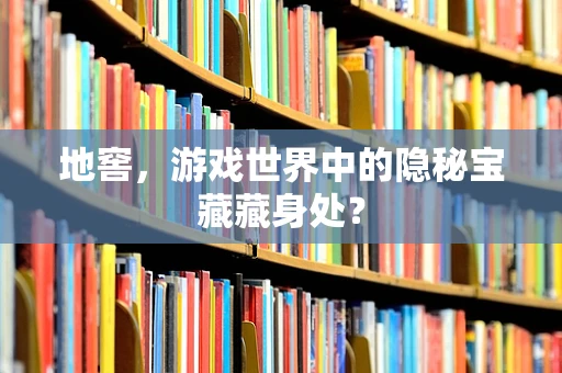 地窖，游戏世界中的隐秘宝藏藏身处？