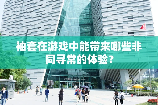 袖套在游戏中能带来哪些非同寻常的体验？